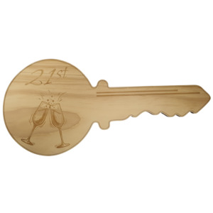 21st Key Wine Glasses 35cm