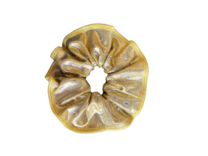 Scrunchie | Gold - with Czech Rhinestones