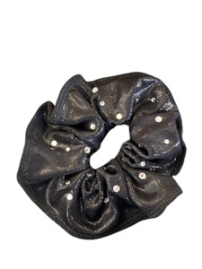 Accessories: Scrunchie | Black - with Swarovski Crystals