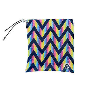 Grip Bag | Pink Chevron