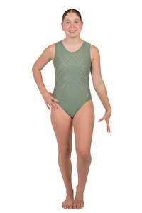 Sage | Sleeveless Leotard