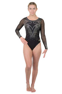 Training Leotards: Eclipse |  Black | Competition Leotard