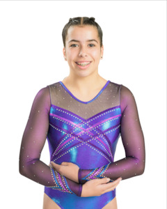 Blue Raspberry | Competition Leotard