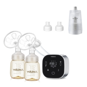For Mom: Youha The ONE Double Electric Breast Pump | Pump & Store Bundle