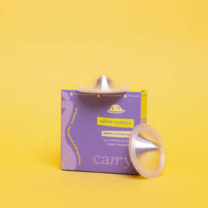 Pregnancy: Silver Soothers | Silver Nursing Cups with Silicone Cushion