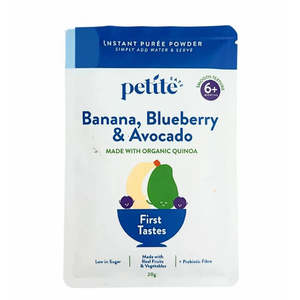 Banana, Blueberry & Avocado | Baby Puree Powder