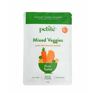 Petite Eats: Mixed Veggies | Baby Puree Powder