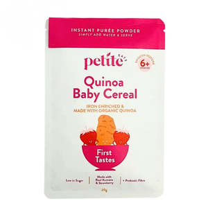 Petite Eats: Quinoa Baby Cereal
