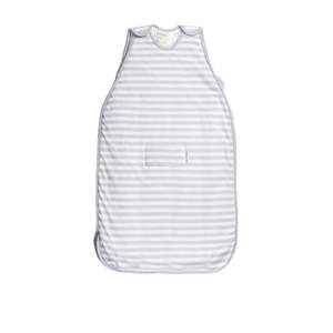 Woolbabe: Woolbabe Mini Sleeping Bag - Duvet Winter Weight | Pebble Stripe