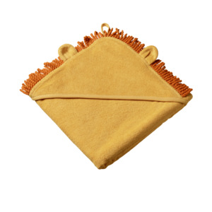 Bathing: Lion Hooded Towel