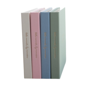 Books: Luxury Linen Photo Album + Keepsake Box