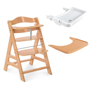 Feeding: Hauck Alpha+ Highchair & Tray Bundle
