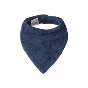 Terry Triangle Bib | Vintage Indigo