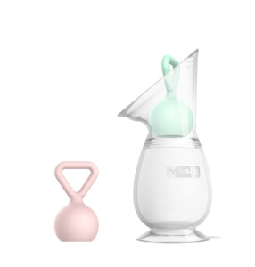 Youha Manual Silicone Breast Pump with Suction Base