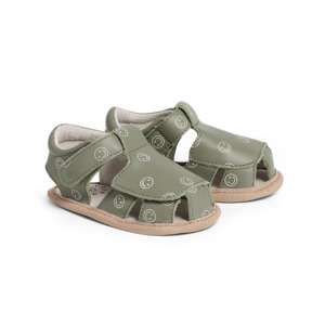 Milo Sandal | Khaki Smiley
