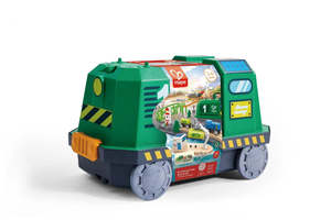 Play: Hape Train Bucket Set