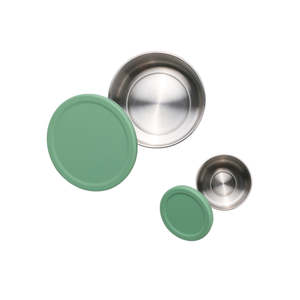 Nestling: Stainless Steel Lunchbox Dipper Set