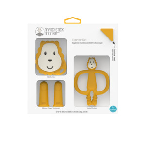Matchstick Monkey Teething Starter Set | Ludo Lion