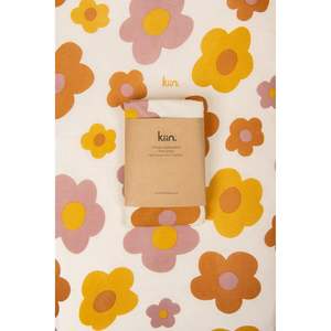 Kiin: Organic Cot Sheet - Bloom