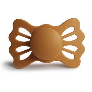Frigg: FRIGG Lucky Silicone Symmetrical Pacifier | Honey Gold