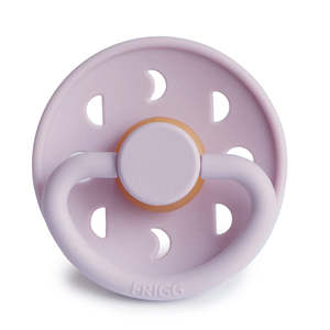 Frigg: FRIGG Moon Phase Natural Rubber Pacifier | Soft Lilac