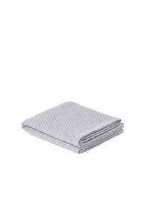 Basketweave Merino Baby Blanket | Cygnet Grey