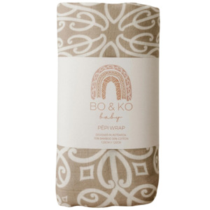 Swaddles: Koru Pepi Wrap | Mocha