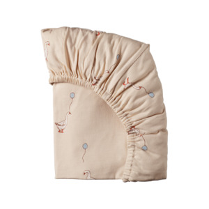 Bedding: Fitted Jersey Sheet | Goose Lullaby