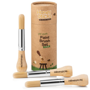 Honeysticks: Honeysticks My First Paint Brush Set - 3 Pack
