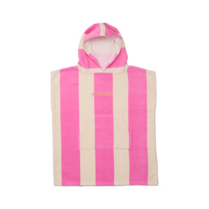 Hooded Towel | Candy Stripe