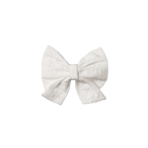Hats: Bow Hair Clip | Ivory Flora