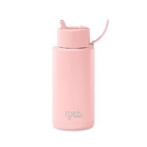 For Mom: Frank Green Ceramic 1 Litre/34oz Reusable Bottle | Flip Straw Lid