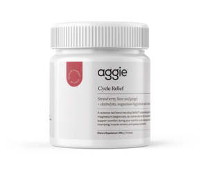For Mom: Aggie Cycle Relief Hydration Powder | Strawberry, Lime + Ginger