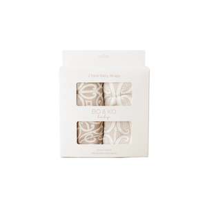 Koru & Te Patiki Wrap | 2 Pack Mocha