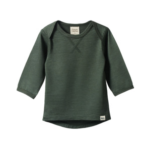 For Babe: Merino Long Sleeve Tee | Thyme