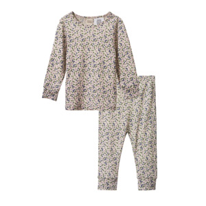 Merino Essential Long Sleeve Pyjama Set | Briarwood Lilac