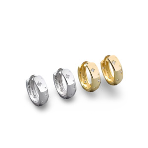 Products: Circle of Devotion Hoop Earrings - mon cherie cherie