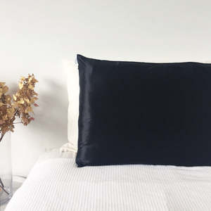 Top Sellers: Silk Pillowcase Standard - Black | Monday Silks NZ