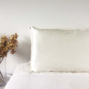 Top Sellers: Silk Pillowcase Zipper - Off White
