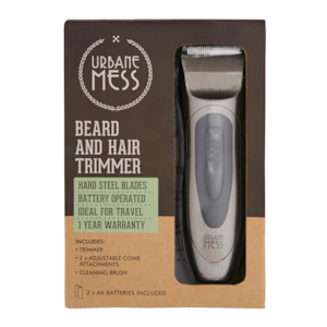 Urbane Mess: URBANE MESS - BEARD & HAIR TRIMMER