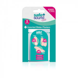 S&S ASSORTED BLISTER PLASTERS 6 PACK