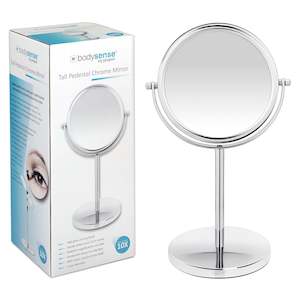 Home: BODYSENSE TALL PEDESTAL CHROME MIRROR - 10X