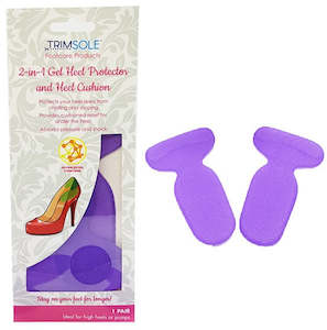 Trimsole: TRIMSOLE 2 IN 1 HEEL PROTECTER