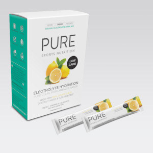 Pure: PURE ELECTROLYTE HYDRATION L-CARB SACHET 6G - LEMON (10)