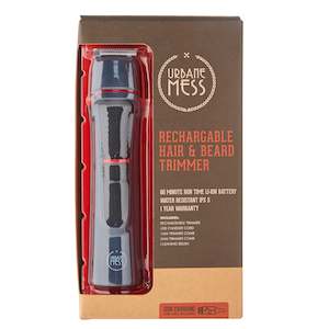 Urbane Mess: URBANE MESS - RECHARGABLE HAIR & BEARD TRIMMER