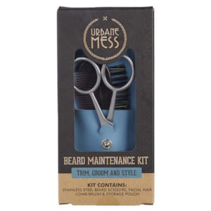 Urbane Mess: URBANE MESS - BEARD MAINTENANCE KIT