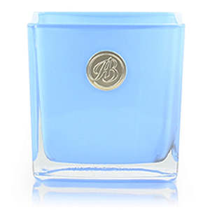 Candles: LIFE IN BLOOM GLASS CANDLE 200G WISTERIA & WHITE WOODS