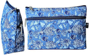 Toilet Bags: TOILET BAG WOMENS - PEONY - CLUTCH