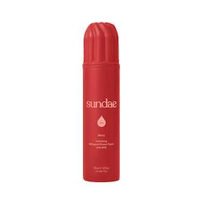 Sundae 1: SUNDAE - BERRY AHA WHIPPED EXFOLIATING SHOWER FOAM