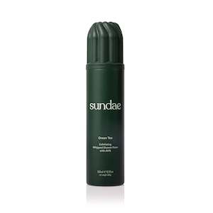 SUNDAE - GREEN TEA WHIPPED EXFOLIATING SHOWER FOAM